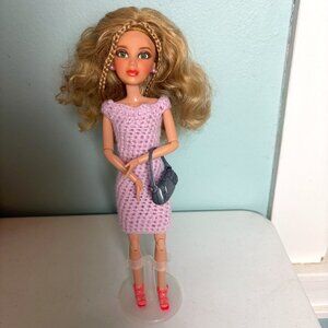 2009 Spin Master Ltd LIV 12" Doll #0055503MAS  Articulated  Handmade Dress